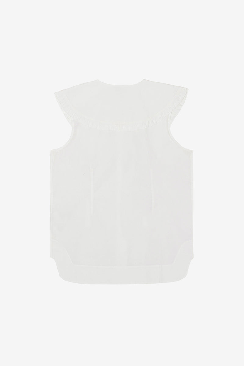 Poplin Sleeveless Shirt