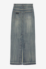 Tint Edge Denim Maxi Skirt - Tint Wash