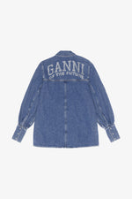 Dark Blue Vintage Future Denim Shirt