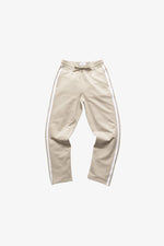 Men's Knit Striped Rib Panel Pant