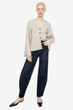 Lambswool Knit Cardigan