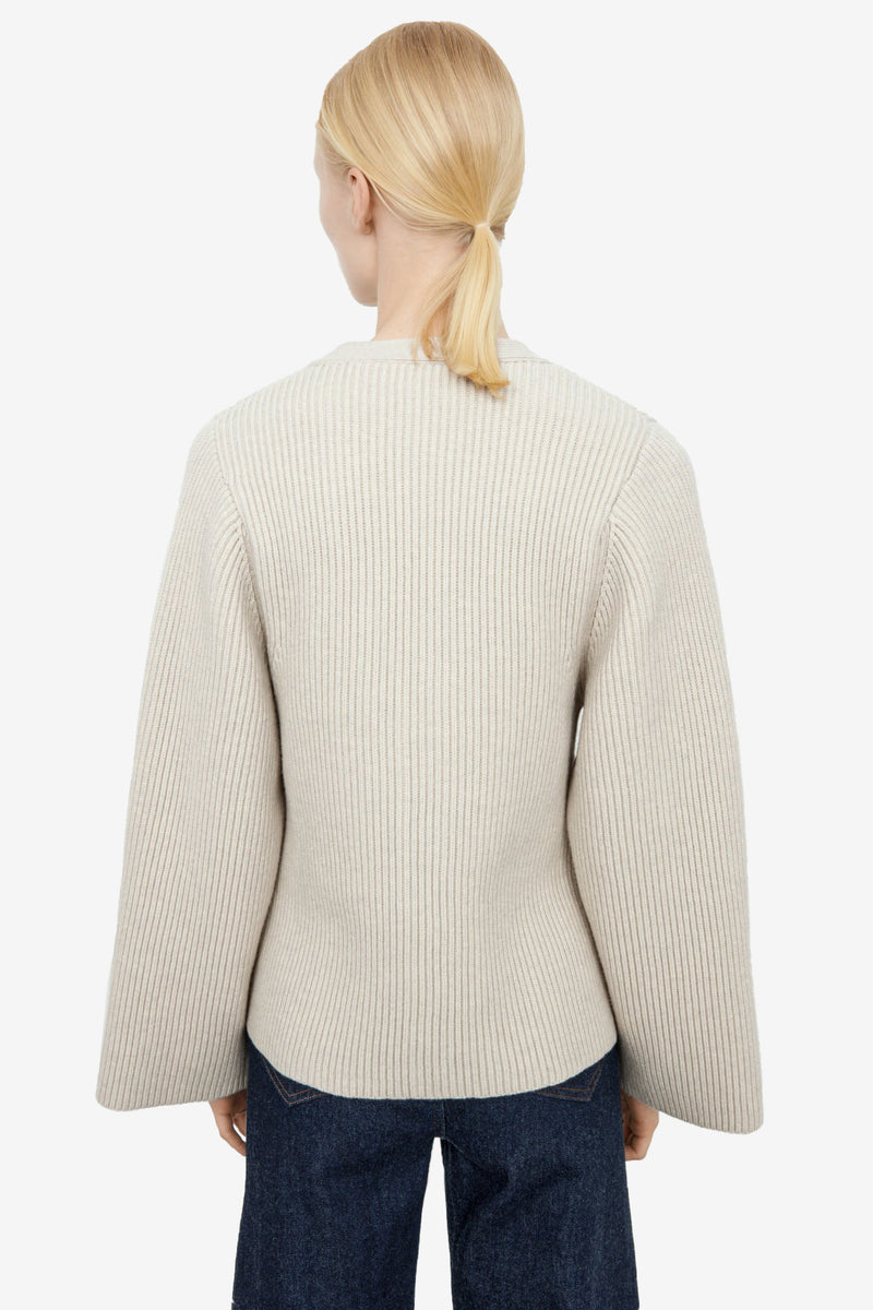 Lambswool Knit Cardigan