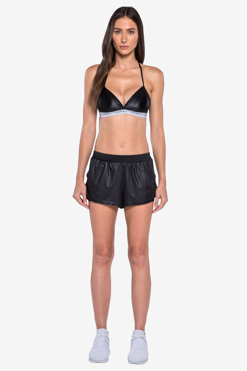 Maddox Sports Bra - Black/White