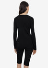 Mercerized Cardigan - Black