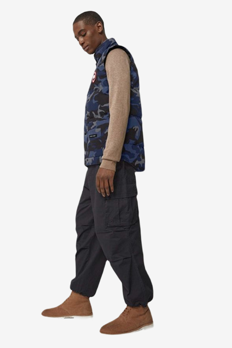 Freestyle Crew Vest-Print－Classic Camo Navy