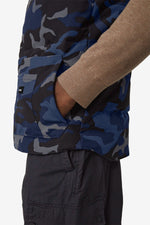 Freestyle Crew Vest-Print－Classic Camo Navy