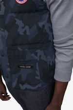 Freestyle Crew Vest-Print－Classic Camo Navy