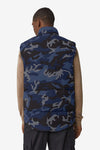 Freestyle Crew Vest-Print－Classic Camo Navy