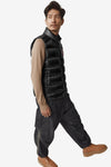 Crofton Down Vest－Black