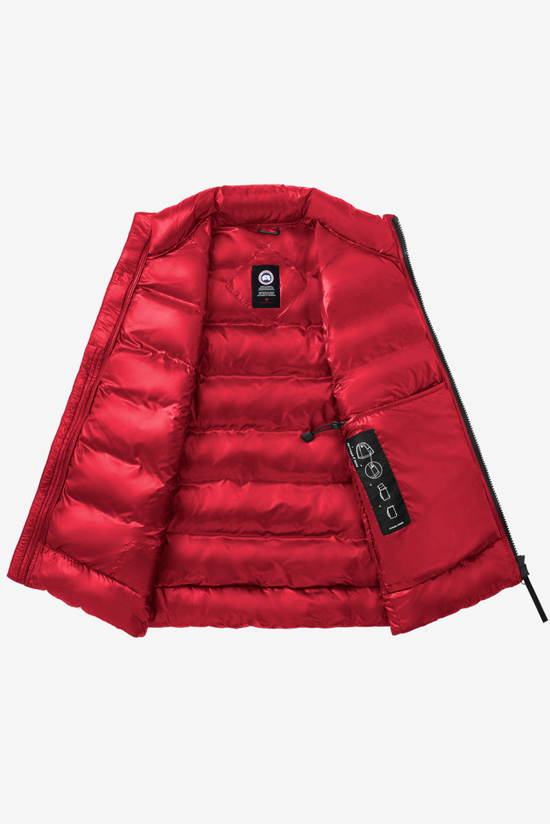 Crofton Down Vest－Red