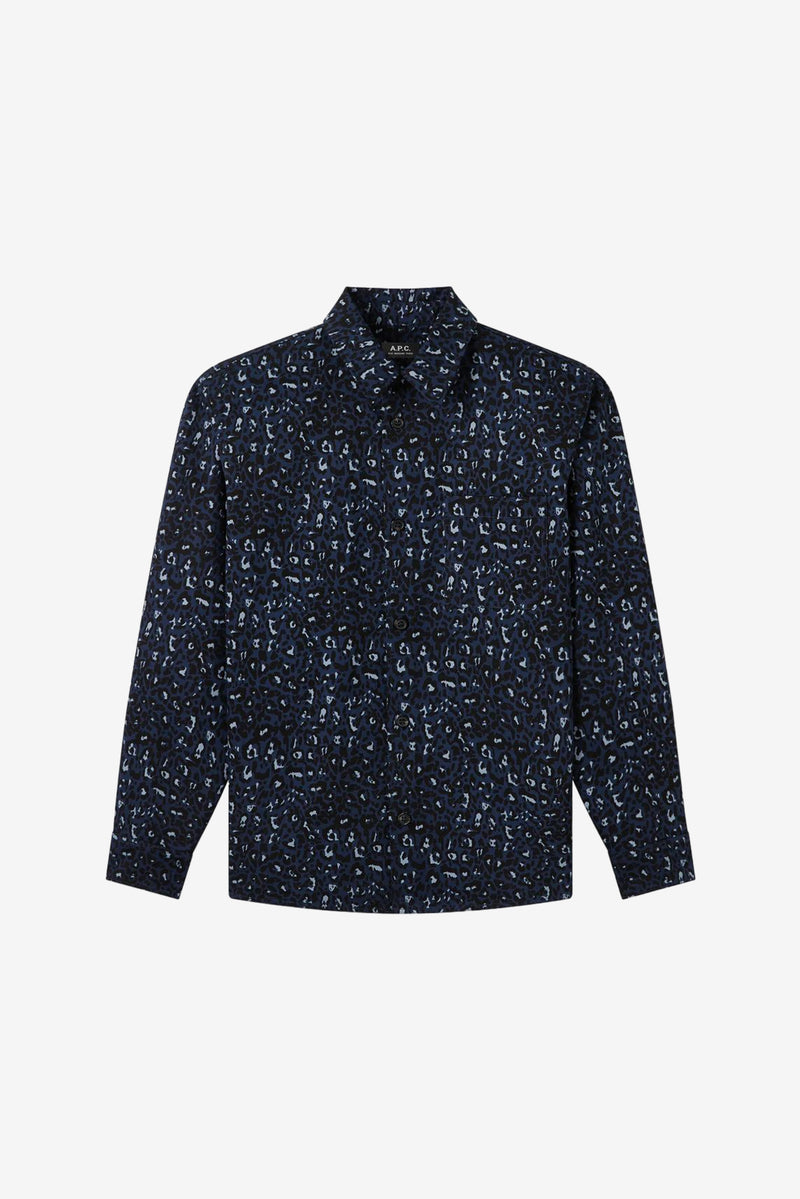 Mathys Overshirt - Navy Blue