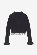 Soft Wool Bolero - Black