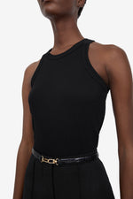 Curved Rib Tank - Black