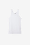 Curved Rib Tank - White