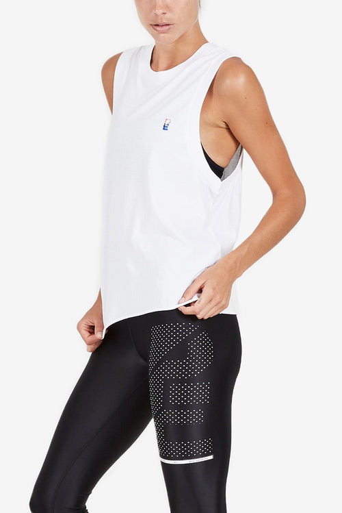 The Quantum Tank Top - White