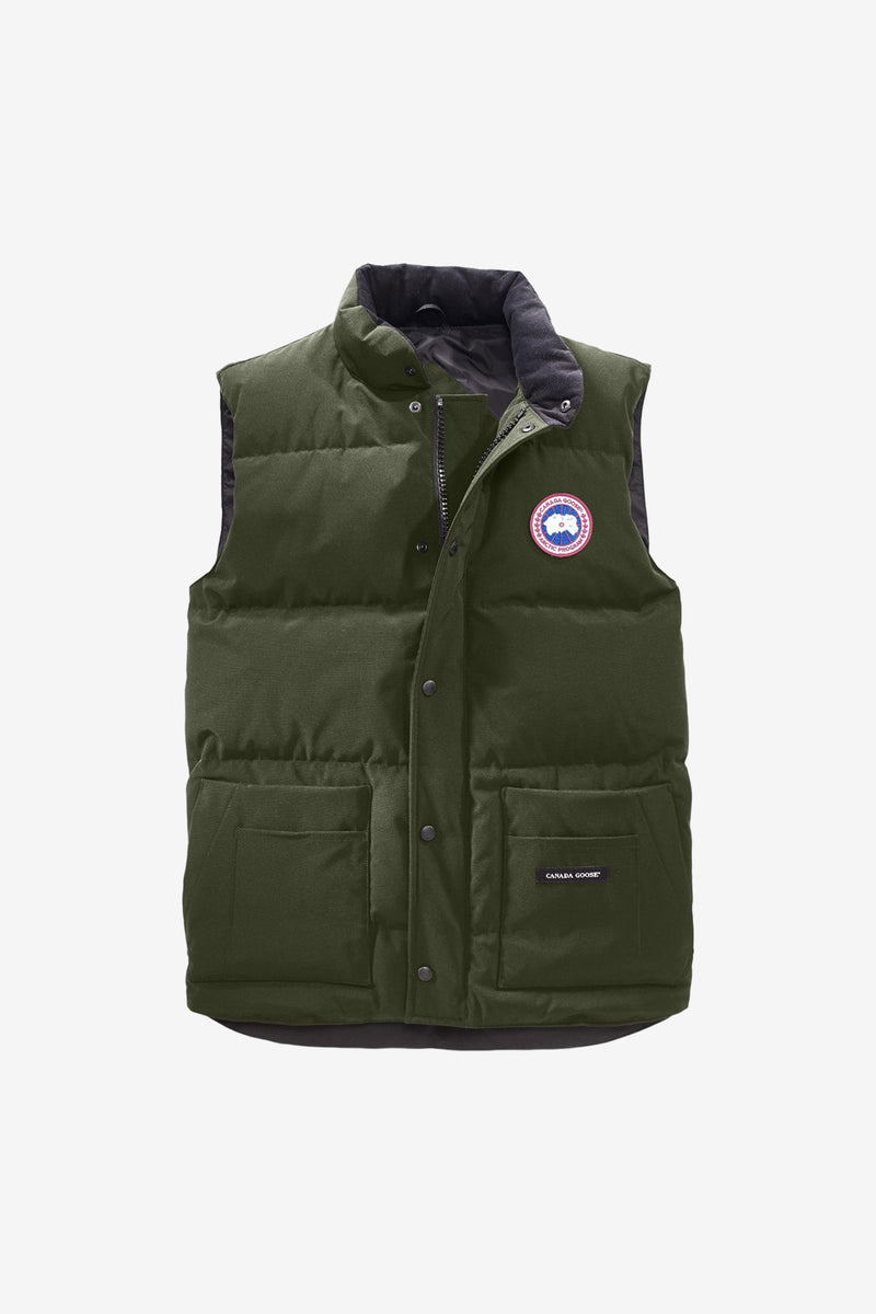 Freestyle Crew Vest－Military Green