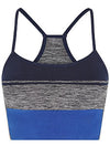 BLOCK SPORTS BRA - NAVY