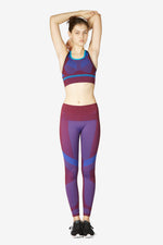 Vortex Leggings - Burgundy