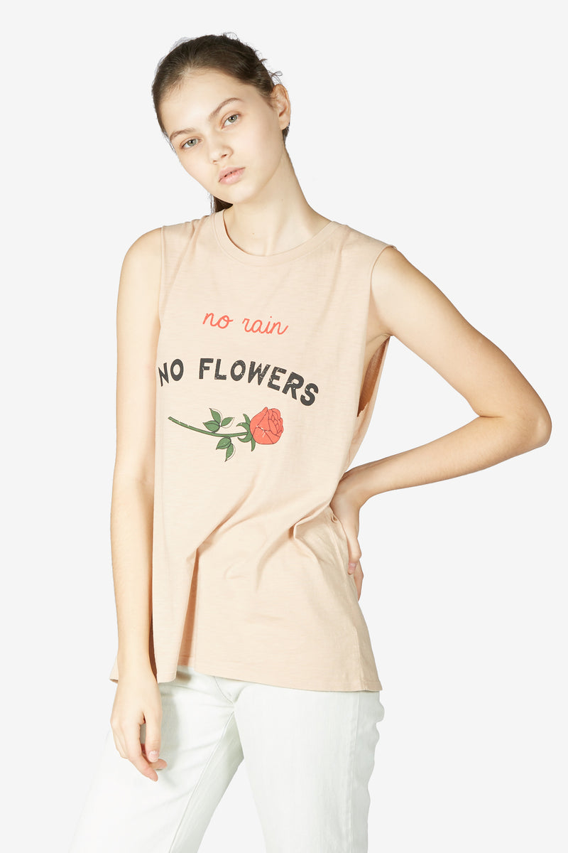 The Mate Tank - No Rain No Flowers