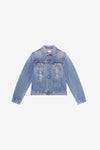 Overwashed Denim Jacket