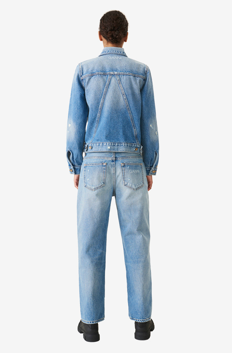 Overwashed Denim Jacket