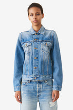 Overwashed Denim Jacket