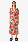 Silk Stretch Satin Dress - Brazilian Sand