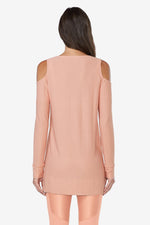 Show Off Sweat Dress - Cameo