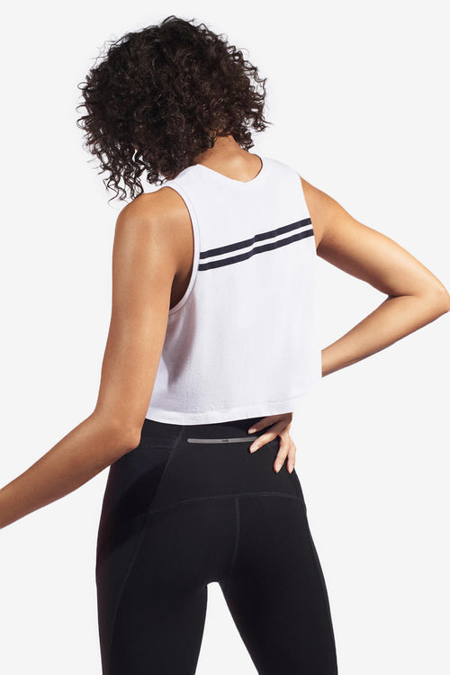 Orbit Crop - White