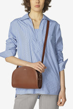 Half-moon bag - Noisette