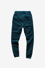 Midweight Terry Slim Sweatpant - Deep Teal