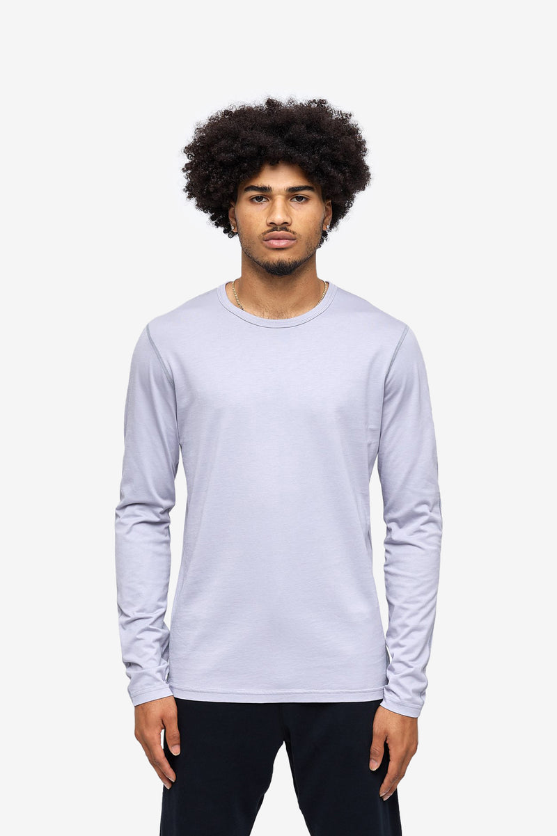 Ringspun Jersey Long Sleeve T-Shirt - Mist