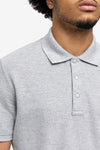Athletic Pique Polo - Grey