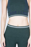 Aero.01 Sports Bra - Dark Green Marl
