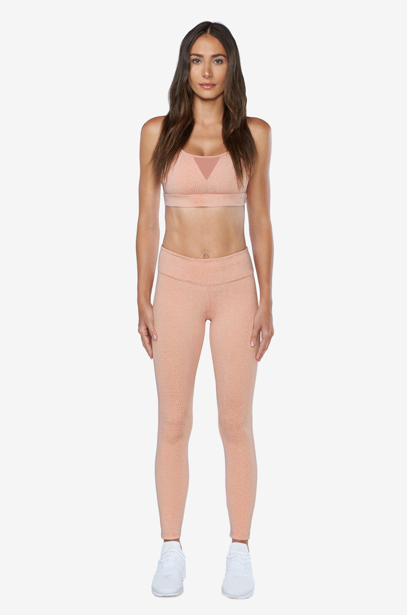 Trifecta Serpente Bra - Cameo Snake