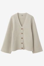 Lambswool Knit Cardigan
