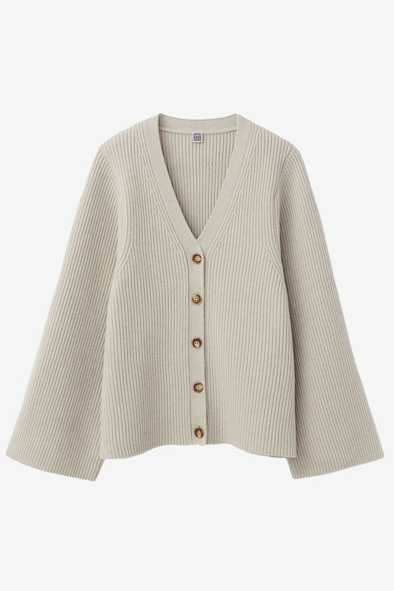 Lambswool Knit Cardigan