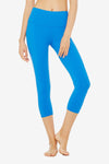 High-Waist  Airbrush Capri - Atlas