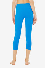 High-Waist  Airbrush Capri - Atlas