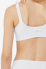 Vapor Leopard Bra - White