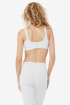 Vapor Leopard Bra - White
