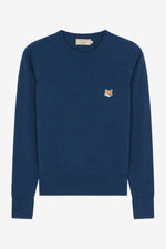 Merinos R Neck Pullover - Petrol