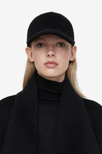 Double Baseball Cap - Black